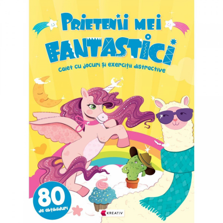 Jocuri Educative - Prietenii mei fantastici Editura Kreativ EK8442