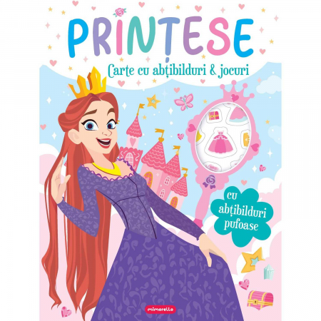 Carti de colorat - Printese - Jocuri si abtibilduri Mimorello EK7035
