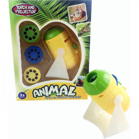 Jocuri Educative - Proiector cu suport, 3 diapozitive Animale Bambinice BN025