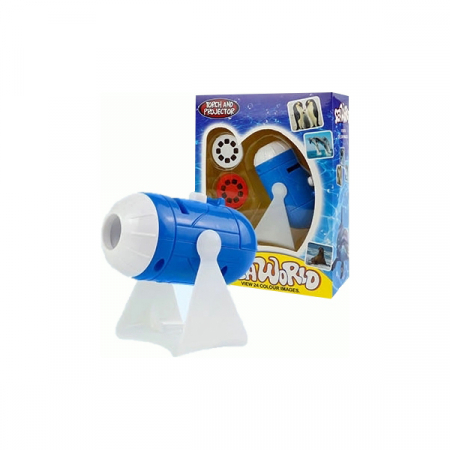 Proiector cu suport, 3 diapozitive Animale Marine Bambinice BN027 [2]