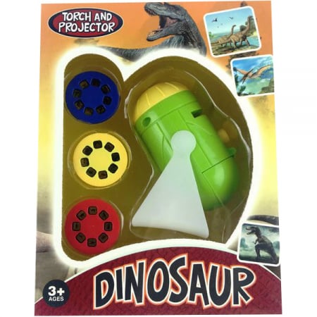 Jocuri Educative - Proiector cu suport, 3 diapozitive Dino Bambinice BN024