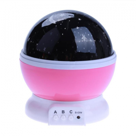 Corpuri de Iluminat - PROIECTOR STEA CU LUMINA DE NOAPTE 2IN1 USB