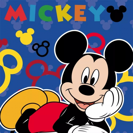 Prosop de baie - Prosopel magic Disney Mickey 30x30 cm SunCity FRA100365