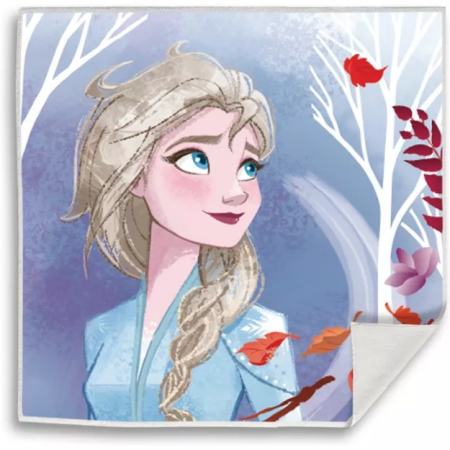 Prosop de baie - Prosopel magic Frozen Elsa 30x30 cm SunCity EWA21066WDA
