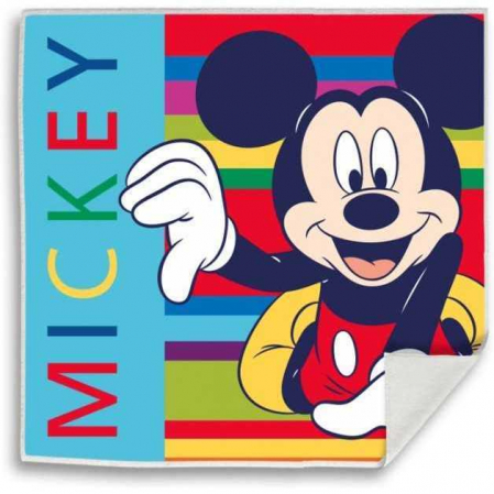 Prosop de baie - Prosopel magic Mickey Stripes 30x30 cm SunCity EWA21059WDC