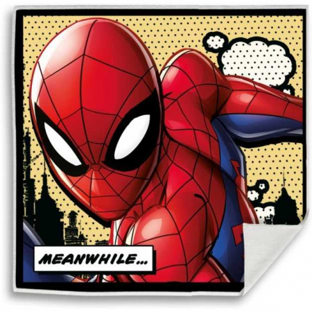 Prosop de baie - Prosopel magic Spiderman Meanwhile 30x30 cm SunCity EWA15744MVB