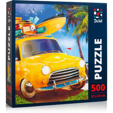 JOCURI SI JUCARII - Puzzle Bright summer, 32x47 cm, 500 piese De.tail DT500-02