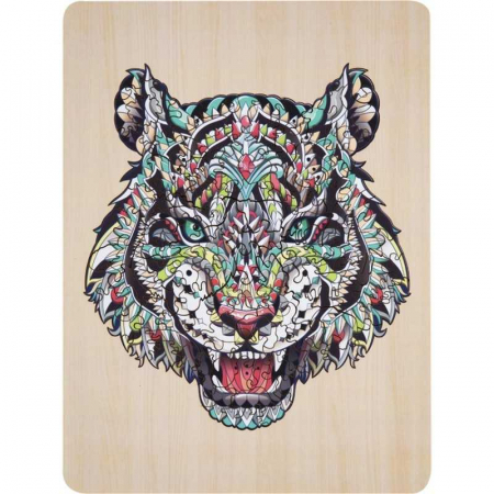 Puzzle Lemn Tigru, 135 piese, 30x22.5 cm Grafix GR400062 [4]