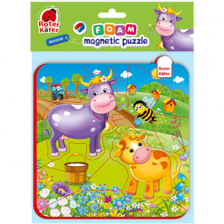JOCURI SI JUCARII - Puzzle magnetic Ferma Roter Kafer RK5010-06