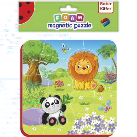JOCURI SI JUCARII - Puzzle magnetic Zoo Roter Kafer RK5010-04
