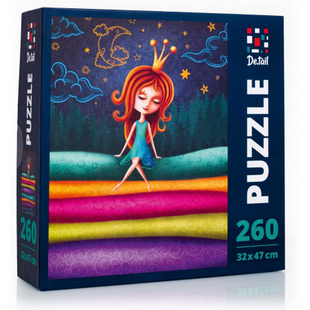 JOCURI SI JUCARII - Puzzle Princess, 32x47 cm, 260 piese De.tail DT200-04