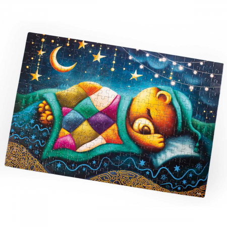 Puzzle Sleeping bear, 32x47 cm, 260 piese De.tail DT200-01 [1]