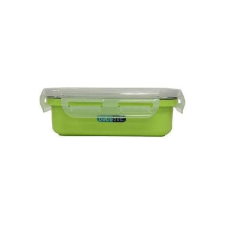 SCOALA SI GRADINITA - Recipient hrana copii inox Colours and Flavours 300ml  BebeduE BD80220