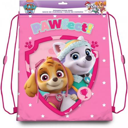 Ghiozdane - Rucsac de umar cu snur Paw Patrol Pawfect SunCity EWA19852PW