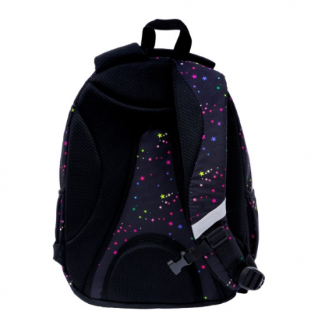 Rucsac școlar negru  Kitty  Ombre rainbow 3 compartimente Astra [3]