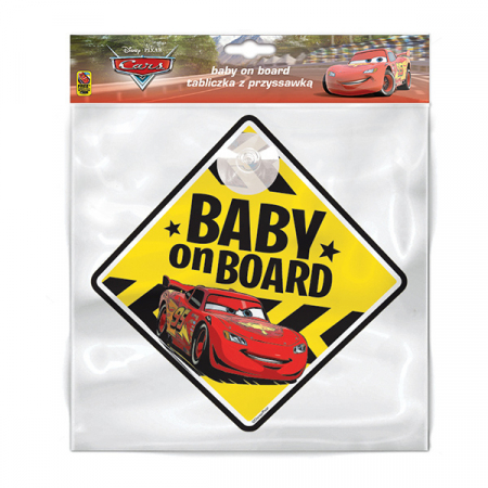 Semn de avertizare Baby on Board Cars Seven SV9610 [3]