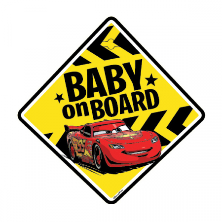 Semn de avertizare Baby on Board Cars Seven SV9610 [2]