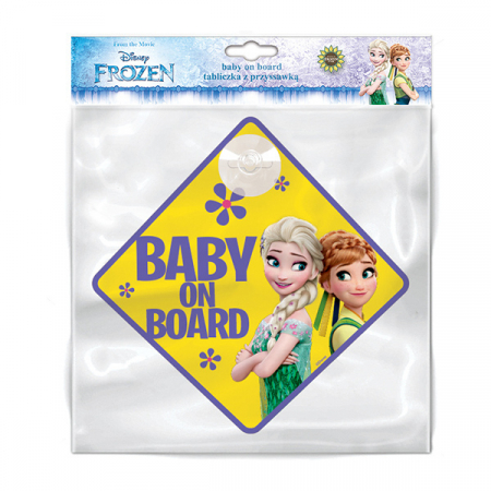 Semn de avertizare Baby on Board Frozen Seven SV9611 [1]