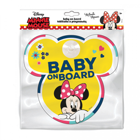 Semn de avertizare Baby on Board Minnie Seven SV9613 [1]