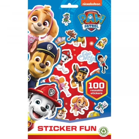 Activitati extracurriculare - Set 100 stickere reutilizabile Paw Patrol Alligator AB3234PWSF2