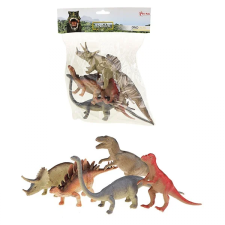 Set 5 figurine Dinozauri Animal World Toi-Toys TT34923A [2]