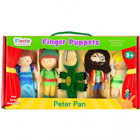 Set 5 Marionete pentru deget Peter Pan Fiesta Crafts FCT-2377 [2]
