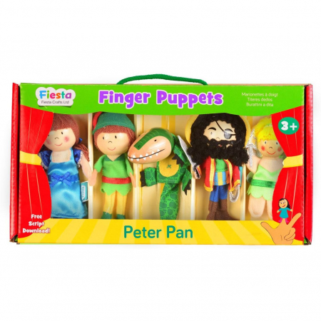 Set 5 Marionete pentru deget Peter Pan Fiesta Crafts FCT-2377 [0]