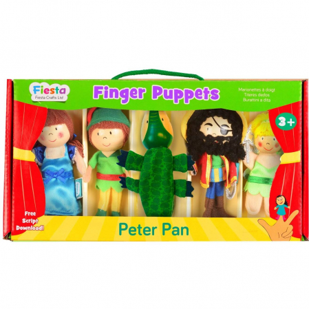 Set 5 Marionete pentru deget Peter Pan Fiesta Crafts FCT-2377 [1]