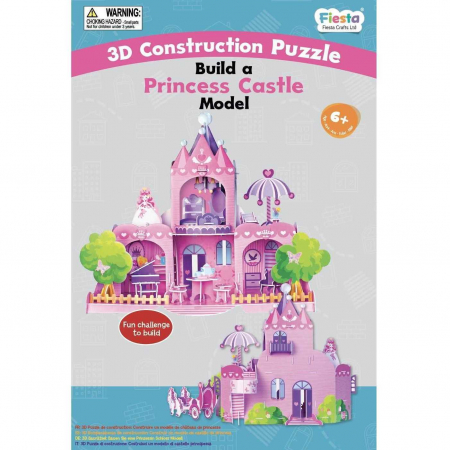 Set constructie puzzle 3D -  Castelul Printesei Fiesta Crafts FCT-3050 [3]