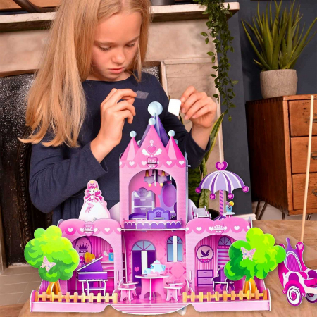 Set constructie puzzle 3D -  Castelul Printesei Fiesta Crafts FCT-3050 [1]