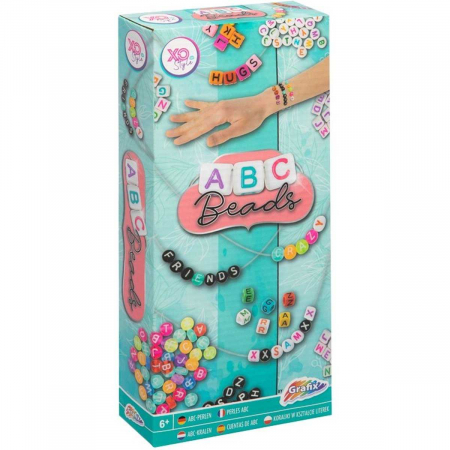 SCOALA SI GRADINITA - Set creatie Bratari ABC Grafix GR240018ABC
