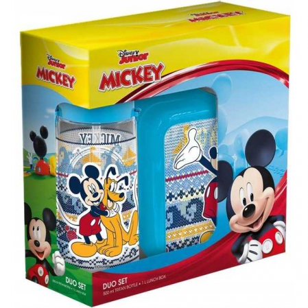 Sisteme Siguranta - Set cutie sandwich si recipient lichide tritan Mickey SunCity DMJ819384