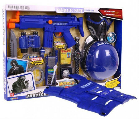 Reduceri - Set  echipament POLITIST SWAT  Rifle