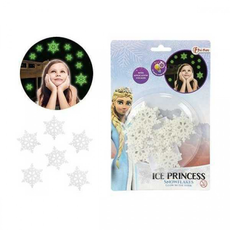 JOCURI SI JUCARII - Set fulgi de zapada fosforescenti Ice Princess Toi-Toys TT12140A