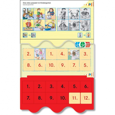 Set joc educativ LUK, varsta 5 ani, Matematica, limba romana, logica si creativitate Editura Kreativ EK6151 [4]