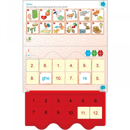 Set joc educativ LUK, varsta 7 ani, Matematica si limba romana Editura Kreativ EK6153 [3]