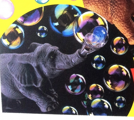 Jucarii pentru plaja si nisip - Set jucarie baloane de sapun Bubelix Elefant mare Pustefix Bubble Toys ST888PX