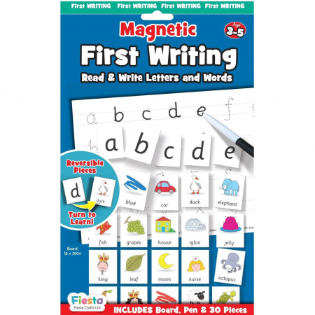 Jocuri Educative - Set Magnetic Primele notiuni de scris Fiesta Crafts FCT-2809