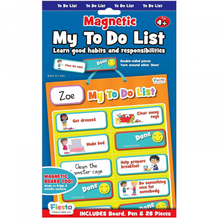 Jocuri Educative - Set Magnetic - Sarcinile mele Fiesta Crafts FCT-2882