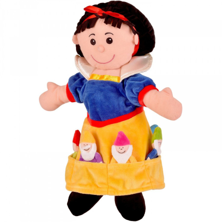 JOCURI SI JUCARII - Set Marionete Alba ca Zapada si cei 7 Pitici Fiesta Crafts FCT-2310
