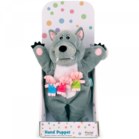 Set Marionete Lupul si cei 3 Purcelusi Fiesta Crafts FCT-2458 [2]