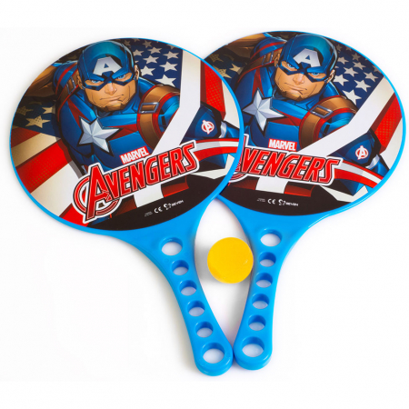 JOCURI SI JUCARII - Set Palete cu Minge Captain America Seven SV9813