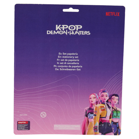 Set papetarie K-Pop Demon Hunters Huntrix, 5 piese [1]