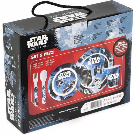Set pentru masa melamina 5 piese Star Wars Rogue One Lulabi 8330500 [3]