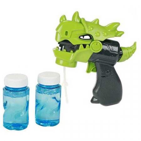 Set Pistol de facut baloane de sapun cu sunte si lumini Dino Jurassic revival Toi-Toys TT68852A [4]
