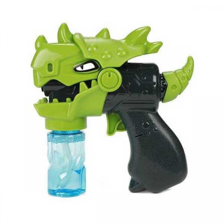 Set Pistol de facut baloane de sapun cu sunte si lumini Dino Jurassic revival Toi-Toys TT68852A [3]