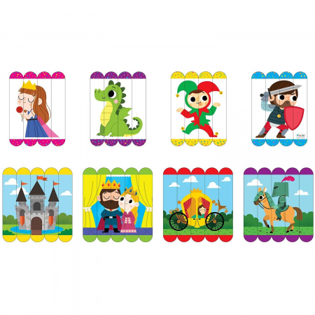 Set puzzle-uri din betisoare lemn - Castel Fiesta Crafts FCT-2934 [1]
