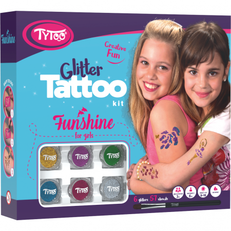 Set tatuaje temporare cu sclipici Funshine Tytoo KKCTT2213017 [1]