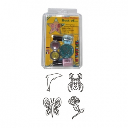 Seturi pictura si desen - Set tatuaje temporare germane (glitter tattoos) Best Of Eulenspiegel ST730515EULGT