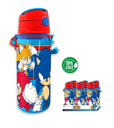 Reduceri - Sonic The Hedgehog - Sticla de baut din aluminiu  - 600 ml